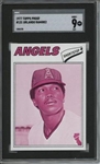 1977 Topps #131 Orlando Ramirez 9 card progressive proof.